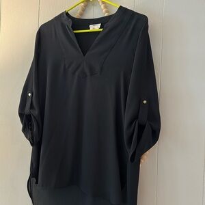DKNY 3/4 sleeve top